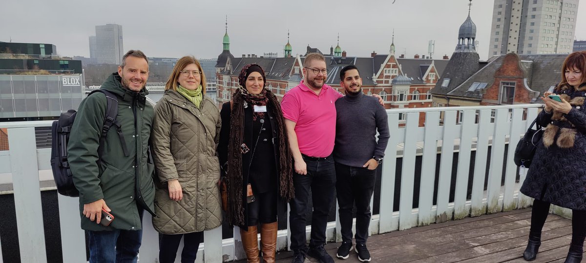 hawraaghandour's tweet photo. Going livestream group A 4 eTwinning goes Hybrid in #Copenhagen #Denmark @etwinningplus #eTwHybrid #eTwinningDK Day 2 Activity https://t.co/xu8crf9fXt