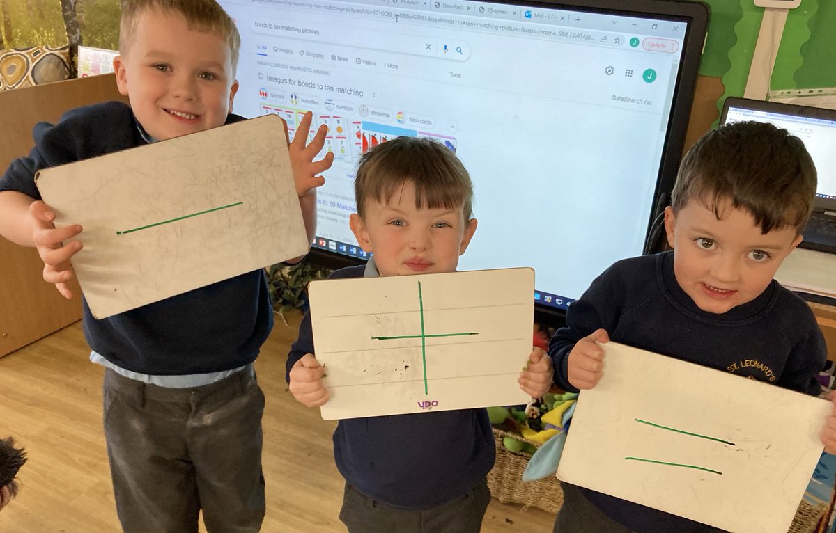 St_Leonards_RC's tweet photo. Holly Class revisiting their learning about mathematical symbols, plus, add and equals. We played corners to see if we could outsmart each other! #stleonardsholly #stleonardsmaths #activelearning https://t.co/cm5nYTCNwJ