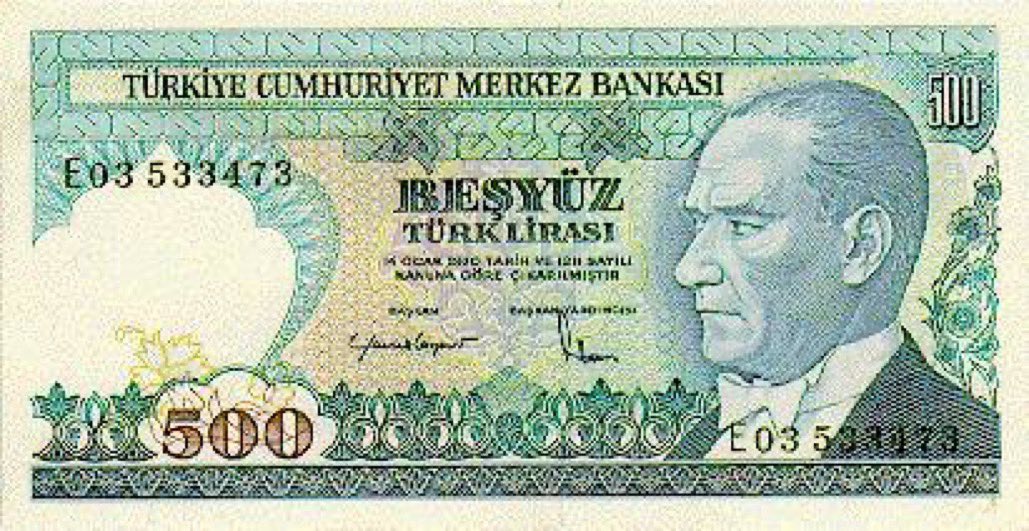 500 TL’lik banknotun tedavüle sürüleceği iddia ediliyor. #GeldikleriGibiGidecekler #AKPolmasaydı