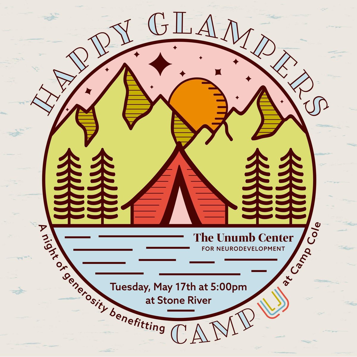 Save the date for Happy Glampers, a fundraiser that will allow us to host summer camp for children with #autism at <a href="/CampColeSC/">Camp Cole</a>! Info &amp; tickets: bit.ly/HappyGlampersT…