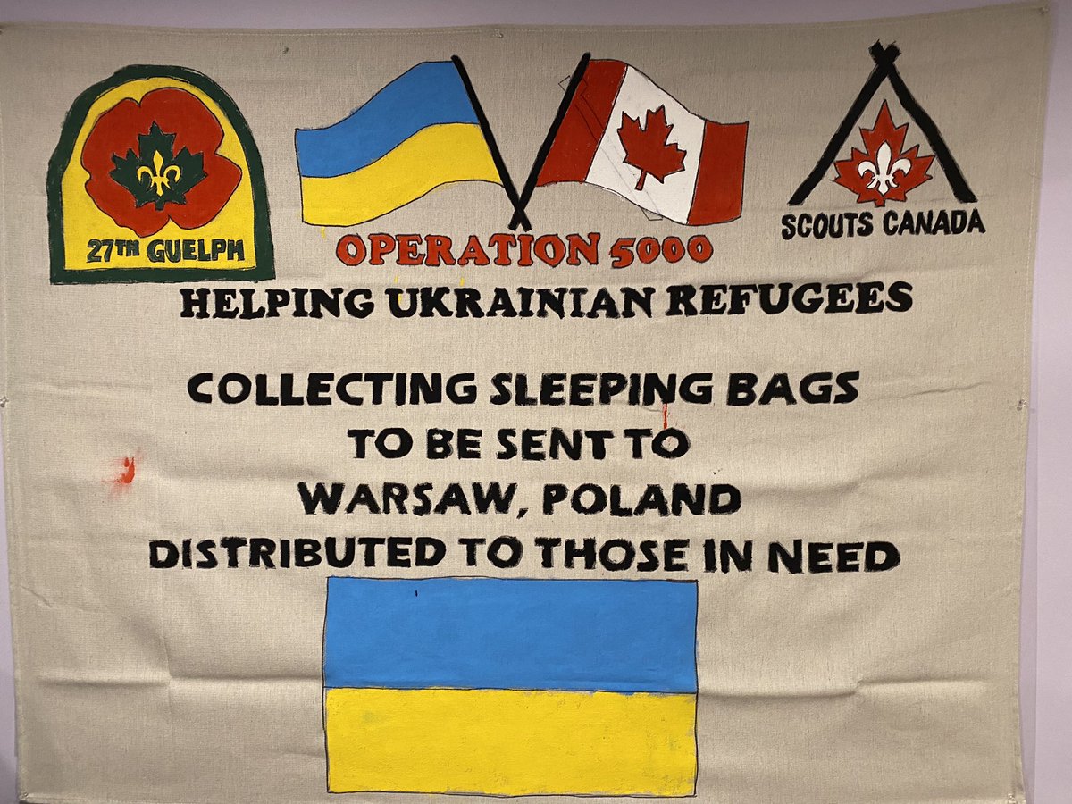 scoutscanada's tweet photo. We're excited to see Scout Xavier's project gaining momentum!#operation5000
226 sleeping bags are being flown to Ukrainian refugees in Poland via the Ukrainian Culture Centre.
To support, email sleepingbags5000 at hotmail dot com
@worldscouting fundraiser: https://t.co/GWX7p0jQgh https://t.co/ItLnOTR0ZG