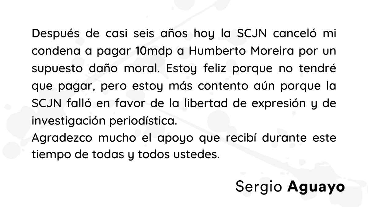 Sergio Aguayo (@sergioaguayo) on Twitter photo 