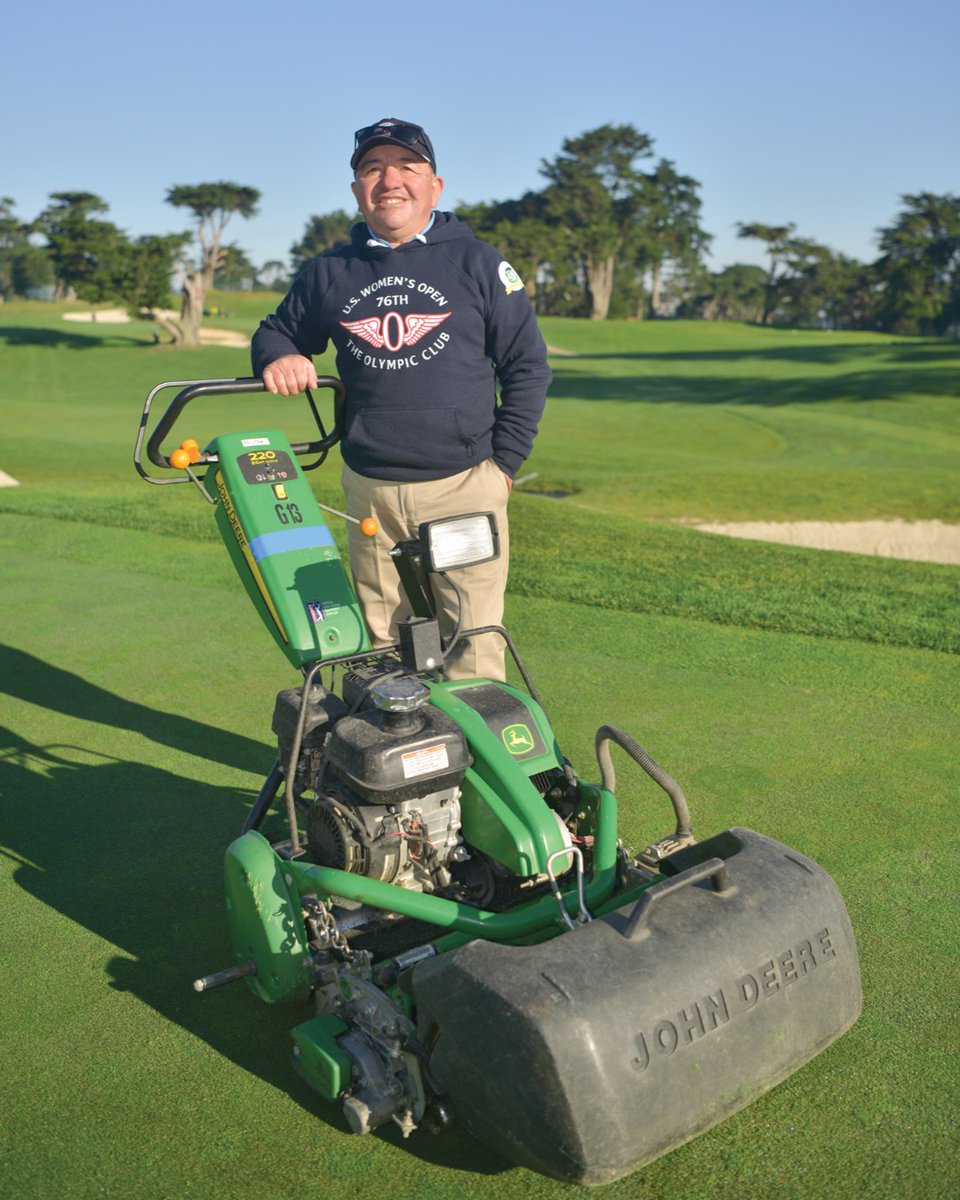 Meet your OC team: Juan Ramos, crew foreman 🌱 With the Club for 25 yrs, he is part of the team that keeps our courses in championship condition! Learn more about Juan in the March #OlympianMag (link in bio) & make to introduce yourself next time you're at the Club! #OlympicClub