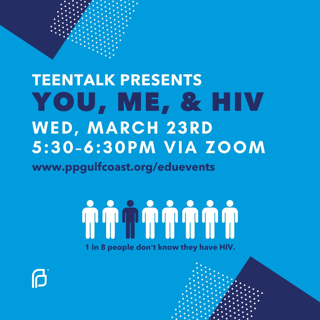 _JadaDelane's tweet photo. Three letters, one concern. What do you know about HIV? Join the teen peer educators of teenREACH as we dive into the topic of HIV, risk factors, and protection methods. Our TeenTalk, “You, Me, and HIV” is meant to bring awareness to HIV and AIDS and educate teens about (1/2) https://t.co/sPINkeSeNh