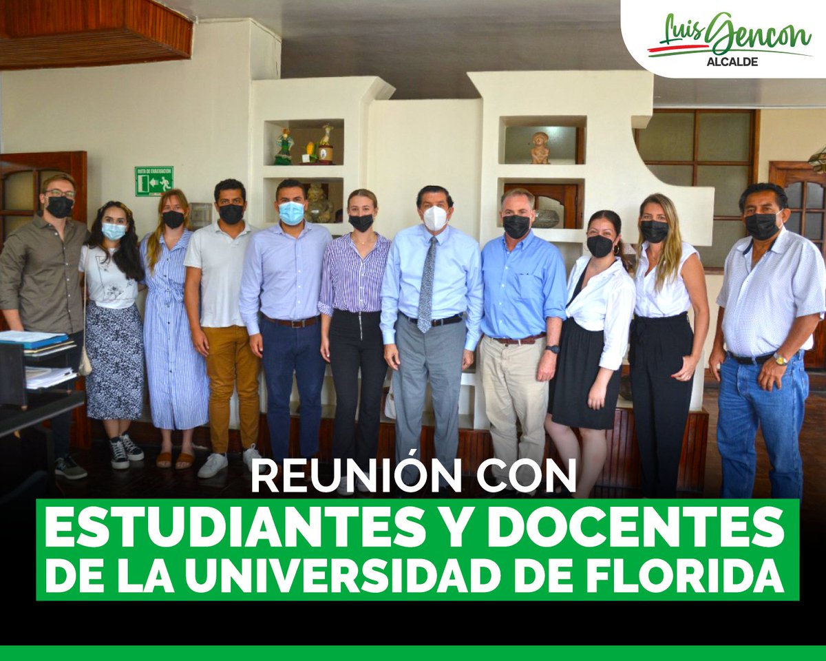 LuisGencon's tweet photo. Es oportuno brindar todo el apoyo y respaldo para los estudiantes y docentes de la Universidad de Florida, quienes escogieron al balneario de Puerto Cayo para elaborar un estudio integral sostenible de las necesidades básicas que tiene la Parroquia, https://t.co/Ld940HV8uI