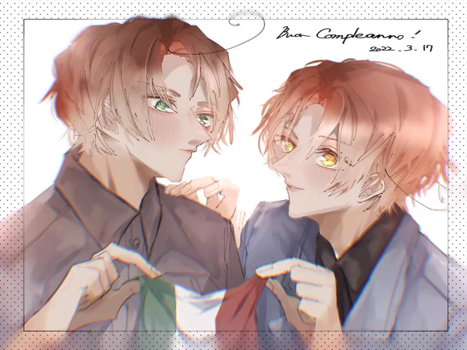 #伊兄弟生誕祭
#伊兄弟生誕祭2022
#くるん兄弟生誕祭
#くるん兄弟生誕祭2022
#マカロニ兄弟生誕祭2022
#伊誕2022
Buon compleanno! 