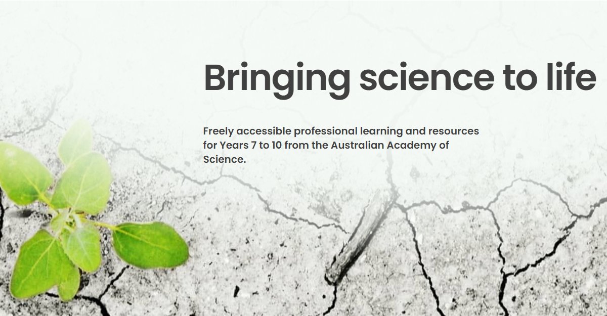 Science_Academy's tweet photo. Teachers, check out our updated #ScienceByDoing: freely accessible professional learning and resources for Years 7 to 10, developed with educators and connected to real world science: https://t.co/c0qTR6bTKm 
#PrimaryScience #SciEducation https://t.co/BjZd1l9chI
