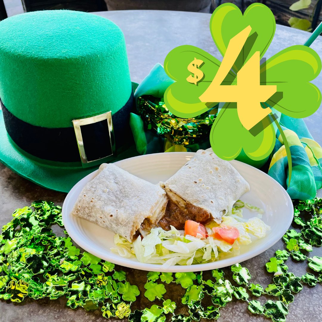 Someburros! on Twitter "TOMORROW (3/17) 4 Green Chili Burros to