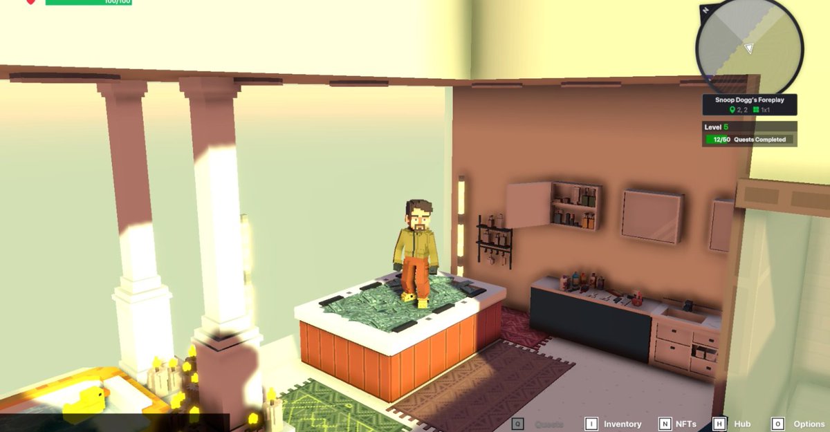 MarkNe561's tweet photo. @TheSandboxGame I just participated in the daily #SandboxAlphaS2Contest for a chance to earn up to 1,000 $SAND! Starting March 16 - Take a money bath in Snoop Dogg Mansion. Check out my screenshot below!
👇 #SandboxAlphaS2 https://t.co/2YjCMgV4uU