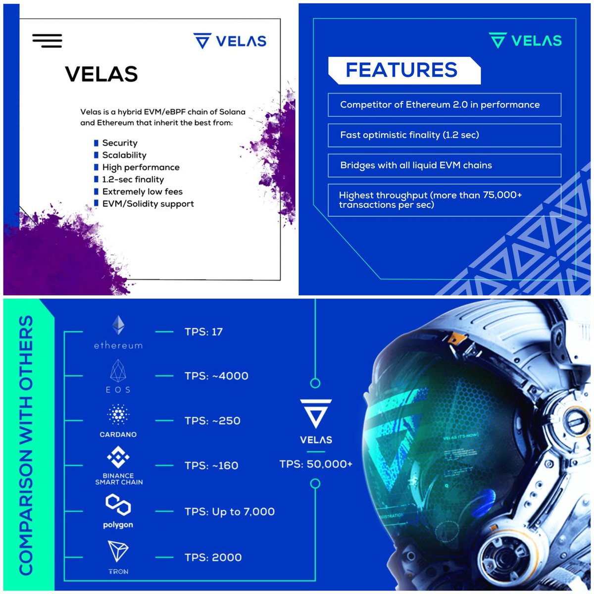 MoonshotDeFi's tweet photo. Powered by $VLX &amp; #DPoS it is ready for #Web3.0 and ensures high #scalability &amp; #stability with up to 75k #TPS and 8% inflation annually 🙌 https://t.co/ue2lGiql8y