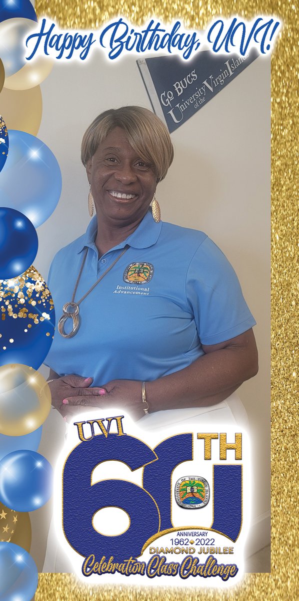 Thank you, alumna Lois Rivera (Class of 2017) for celebrating UVI's 60th Birthday! uvi.edu/classchallenge
#ProudUVIAlumna #UVIAlumni #UVI #UVIClassChallenge #GoBuccaneers #happybirthdayuvi