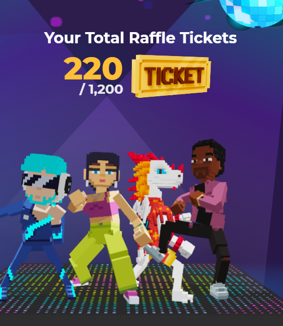 rowellaballeyah's tweet photo. @TheSandboxGame I just participated in the daily #SandboxAlphaS2Contest for a chance to earn up to 1,000 $SAND! Starting March 14 -  Show your Raffle Tickets. Check out my screenshot below! 👇 #SandboxAlphaS2 https://t.co/IElIqw2cWV