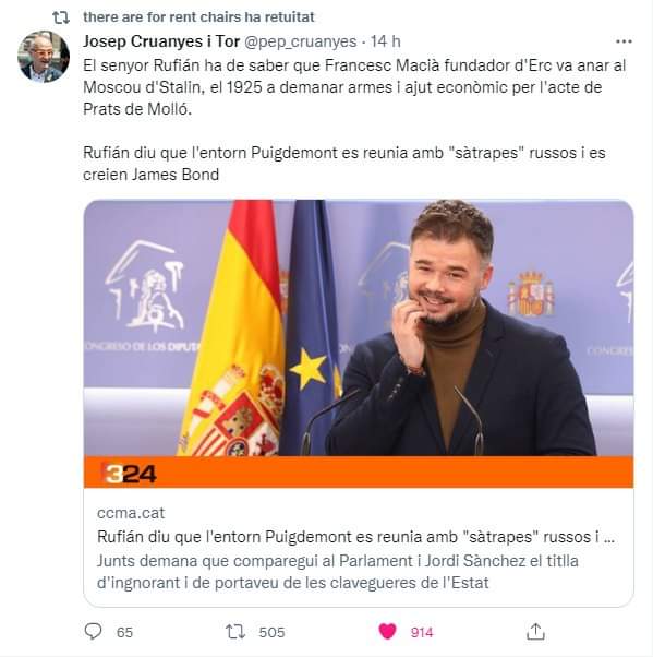 Apaaa, <a href="/gabrielrufian/">Gabriel Rufián</a> per la teva fastigosa boca!