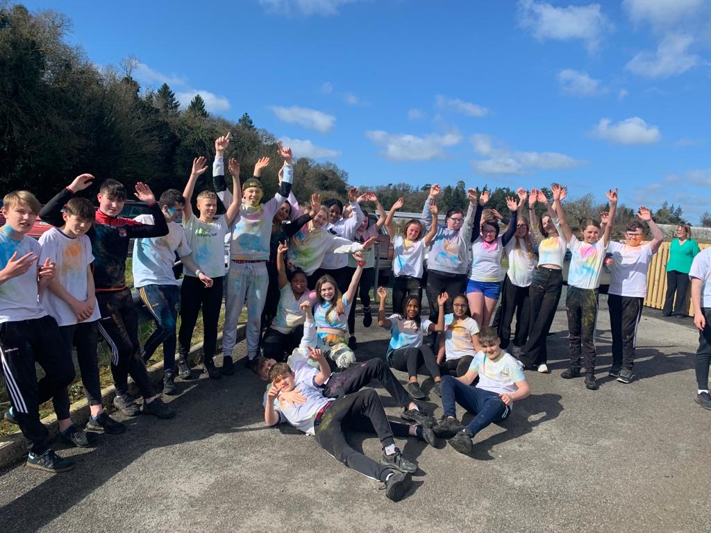 VirCollege's tweet photo. ***Colour Run***
@VirCollege are delighted to announce that together we have raised a grand total of €8,500 for the charity @PietaHouse💪👏💛
Thanks to everyone who participated &amp; for your generous donations to this very worthy cause &amp; to Ms NiChearra who organised the event🙏 https://t.co/EZmcKF404l