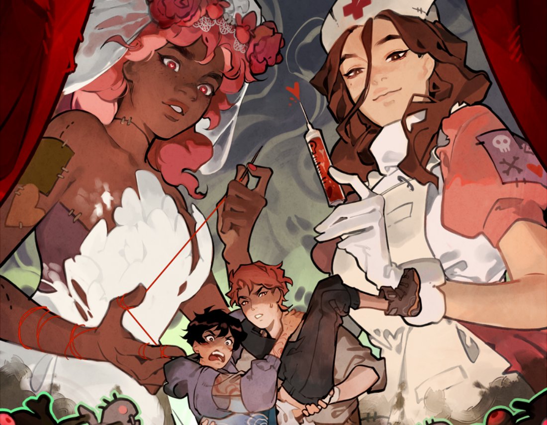 Velinxi's tweet photo. Hello, new followers! If you like my art, perhaps you might be interested in my webcomic too. If supernatural boys meeting and accidentally becoming wanted fugitives together are your thing.

🌟https://t.co/7hxwsVotU6 https://t.co/otgyOFzQ7B