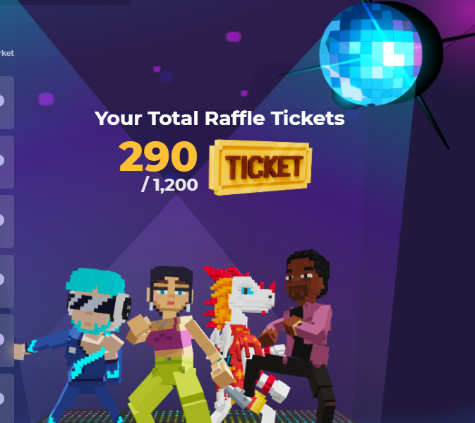 CryptoBerkan's tweet photo. @TheSandboxGame I just participated in the daily #SandboxAlphaS2Contest for a chance to earn up to 1,000 $SAND! Starting March 14 -  Show your Raffle Tickets. Check out my screenshot below! 👇 #SandboxAlphaS2 https://t.co/sp3YA0WhGW