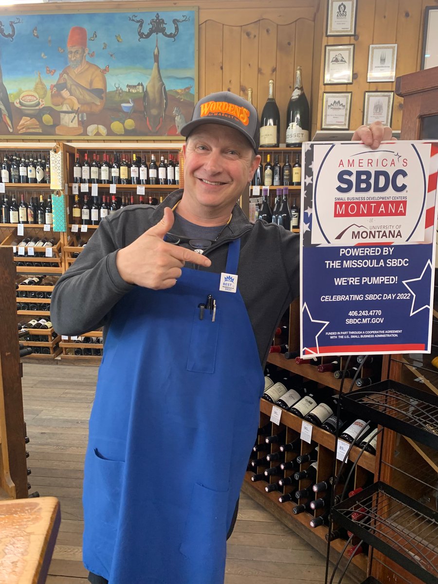 Worden’s - 
Here’s to new entrepreneurs keeping Missoula weird, peaceful and community minded.

#entrepreneurshiprocks
#SBDCDay