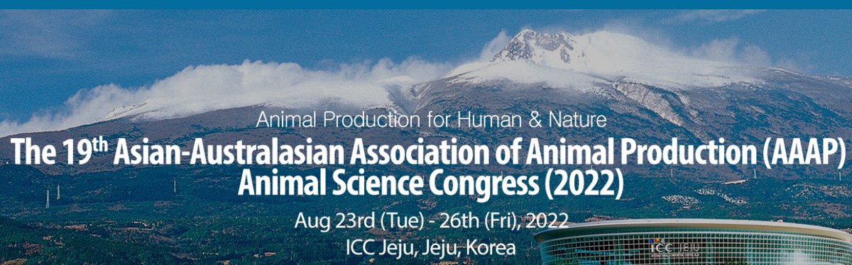 AnimalScienceAU's tweet photo. Would you like the opportunity to present the results of your postgraduate research at AAAP2022 in Jeju, Korea in August?

AAAP2022 and AAAS are offering a scholarship to support your attendance. 

Applications close 22nd April.
https://t.co/jkF0Srn89l https://t.co/jQjcygCY8d