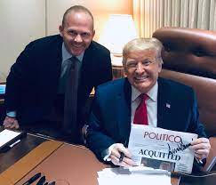 rossshealy's tweet photo. (but he did get a signed copy of Politico for his efforts!) https://t.co/iAQLkLFiPP