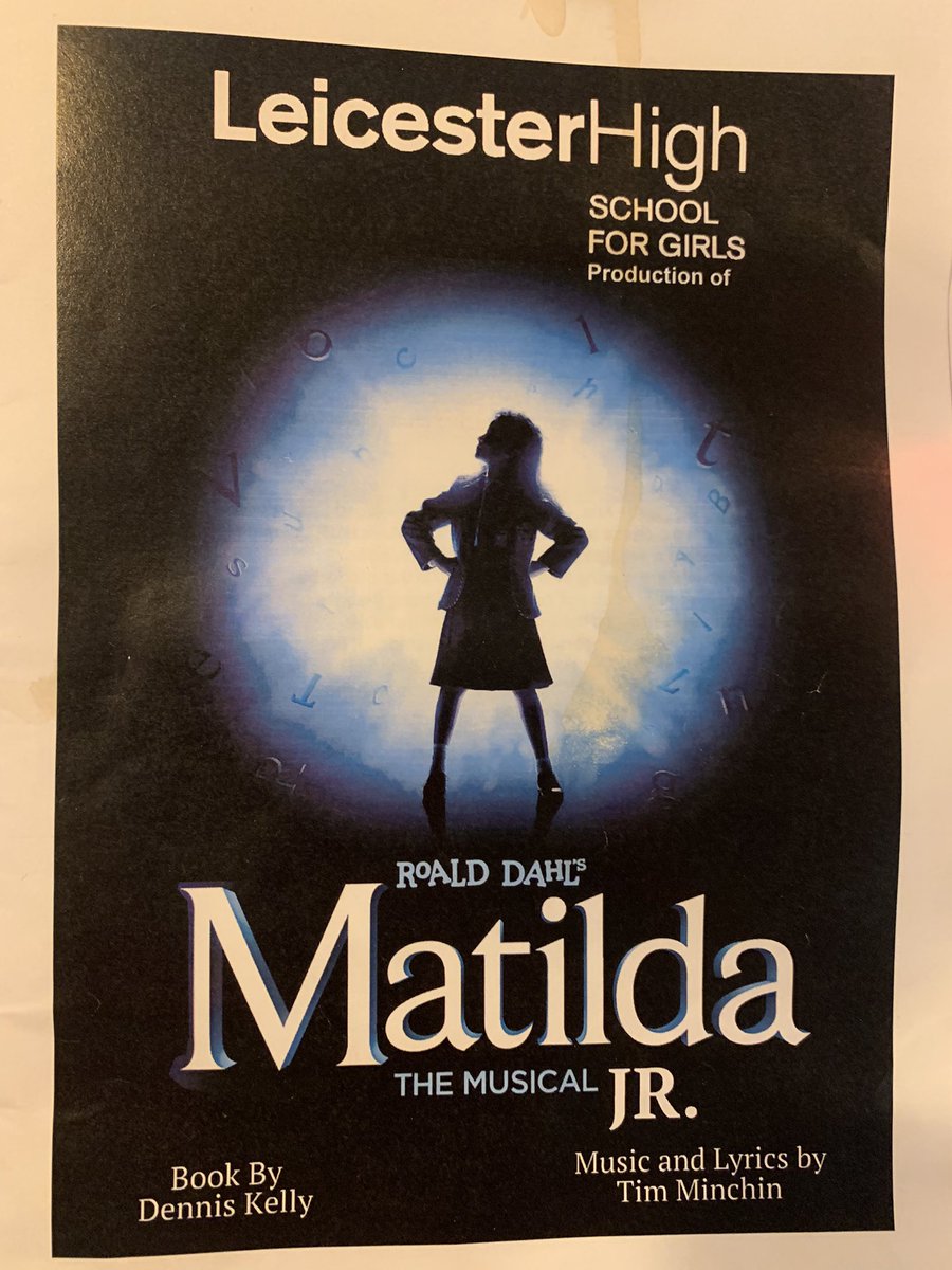FionaJHarris73's tweet photo. Wow wow wow! Amazing performances by all and superb direction, choreography and singing. Proud Mum tonight 🥰 @LeicesterHigh @timminchin #thisgirlcan https://t.co/atNghgLYoG
