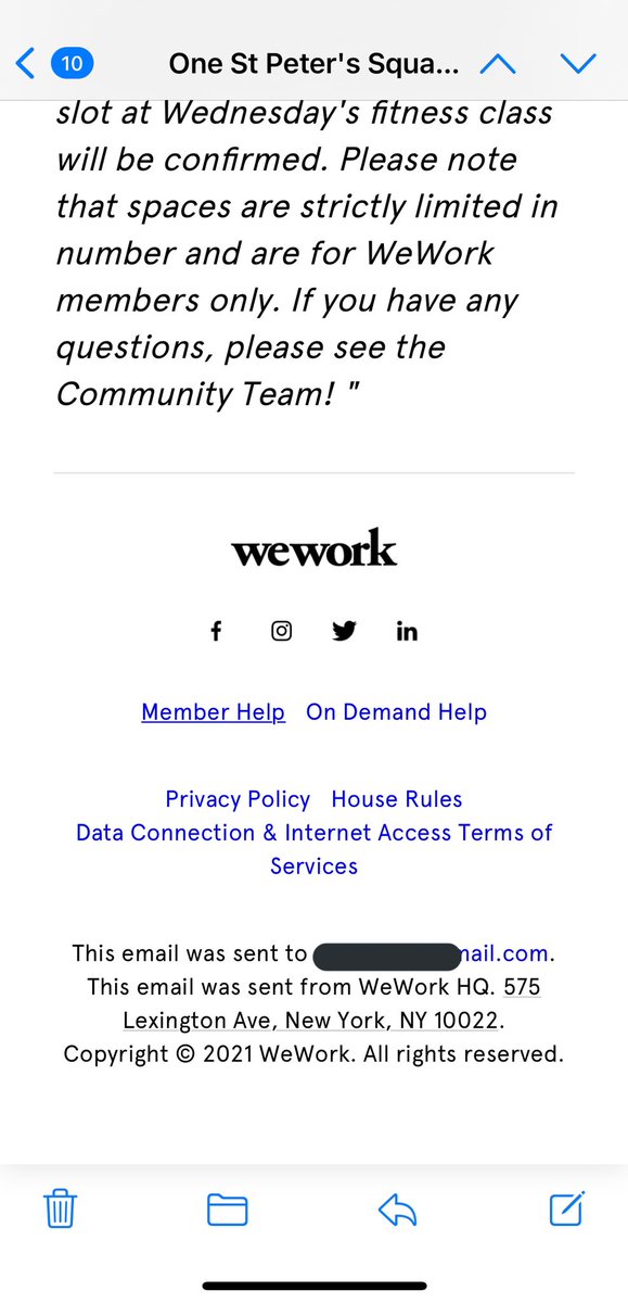 srjeffares's tweet photo. @WeWork could you tell me in simple terms how I can unsubscribe from your emails?  @ICOnews https://t.co/RtvK3ObTOs