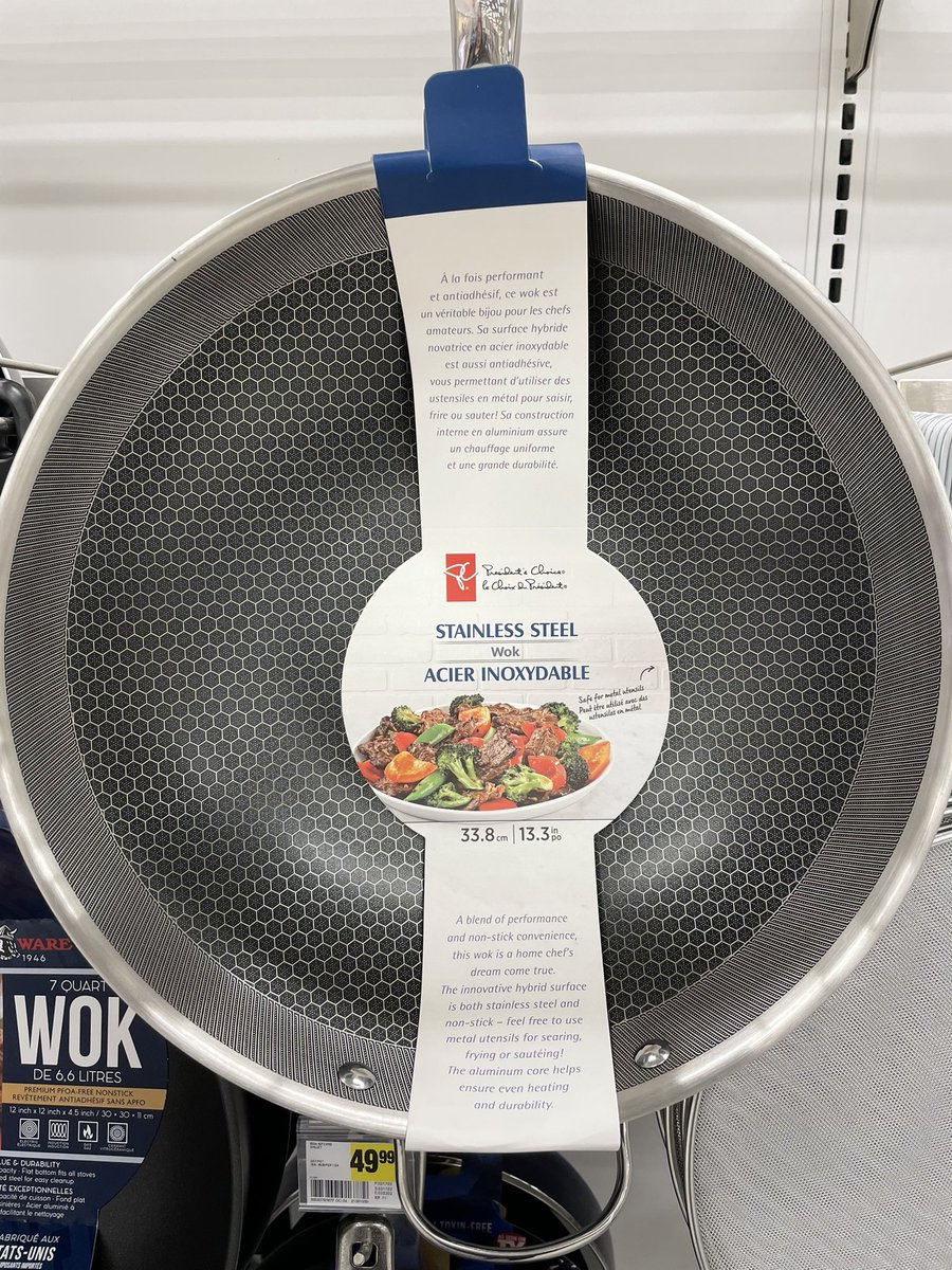 wpgcar's tweet image. Will @PresChoice be making a frying pan with this finish?