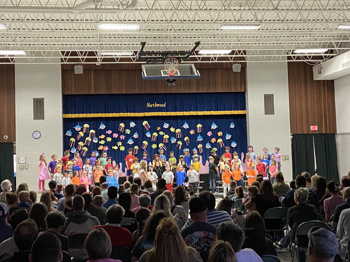 Our family enjoyed being able to see the Northwood 2nd Graders perform Go Fish tonight! 🐟🐠