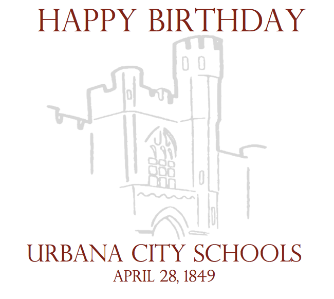 Happy Birthday to the <a href="/UrbanaOHSchools/">Urbana City Schools</a> District.  On this date in 1849, 60 of 61 qualified electors voted for the adoption of measures favorable to free public schools.