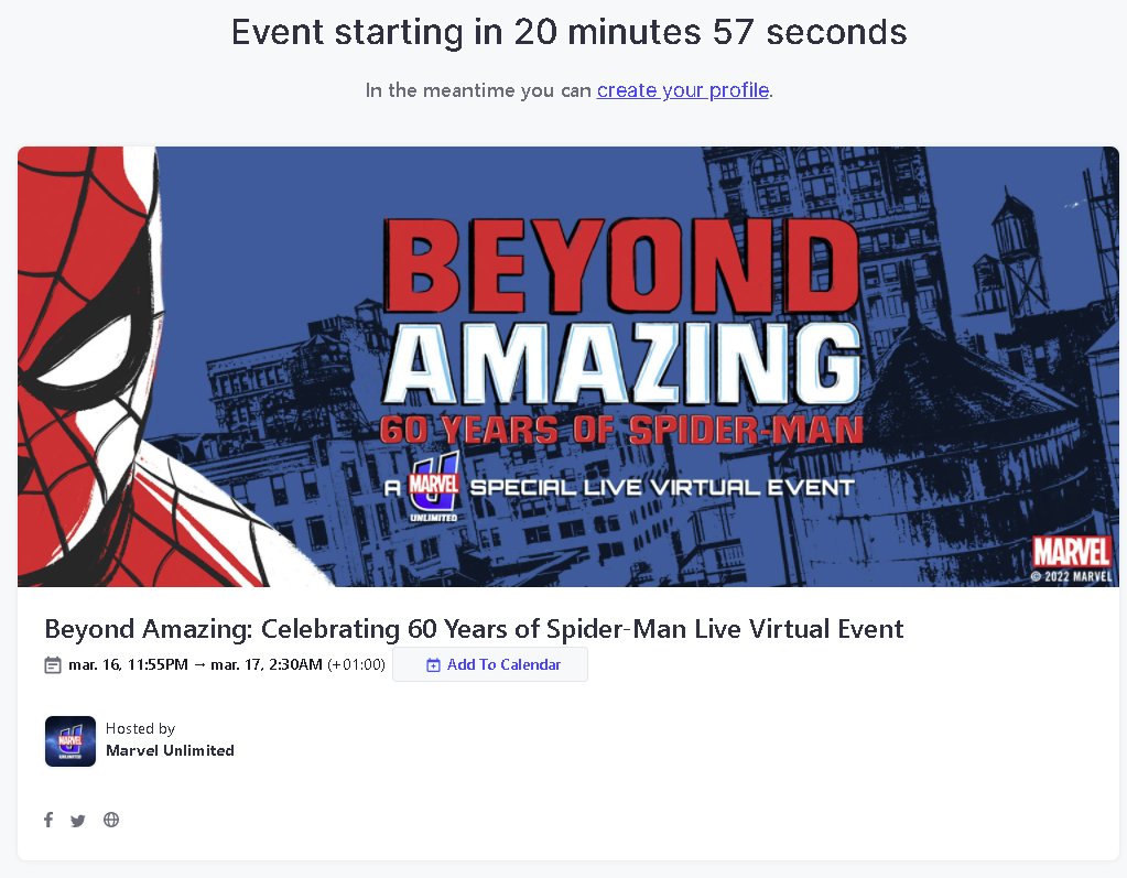 eme_al_cubo's tweet image. Pues nada, en 20 minutos empezamos #BeyondAmazing.
La verdad es que no sé qué esperar de este evento.