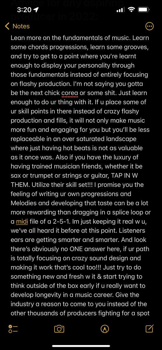 rant for aspiring producers in 2022: