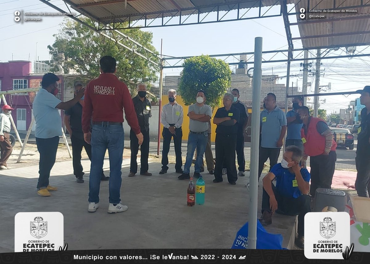 Nuestra dirección, a través del depto. de Educación y Cultura Vial, continúa impartiendo cursos de preferencia de paso y señalizaciones de tránsito, con el objetivo de que exista una mejor convivencia entre automovilistas y peatones. #Ecatepec, nuestro #MunicipioConValores