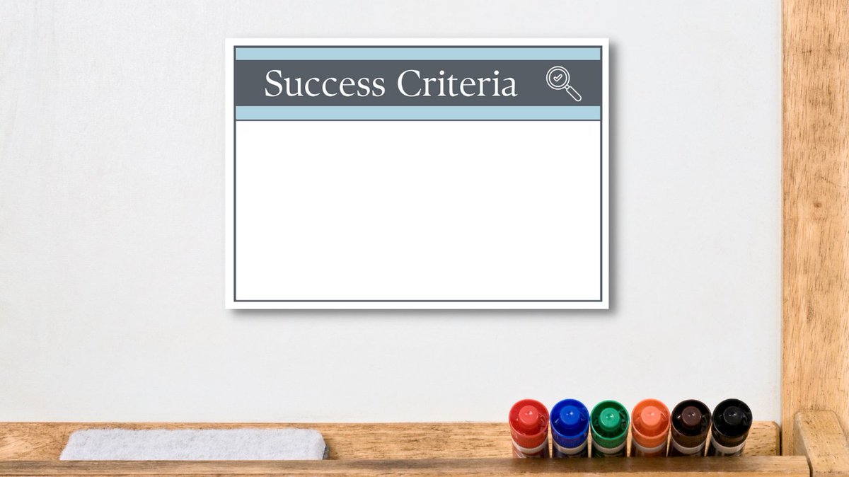 trudyyvonnemayo's tweet photo. {Free Resource} Visible Learning Posters

How do you display your learning intention and success criteria for your lessons?

These posters are simple and free. Link in bio. Or comment below for direct link.

#edutwitter #teachertwitter https://t.co/L8L5QsR9LK