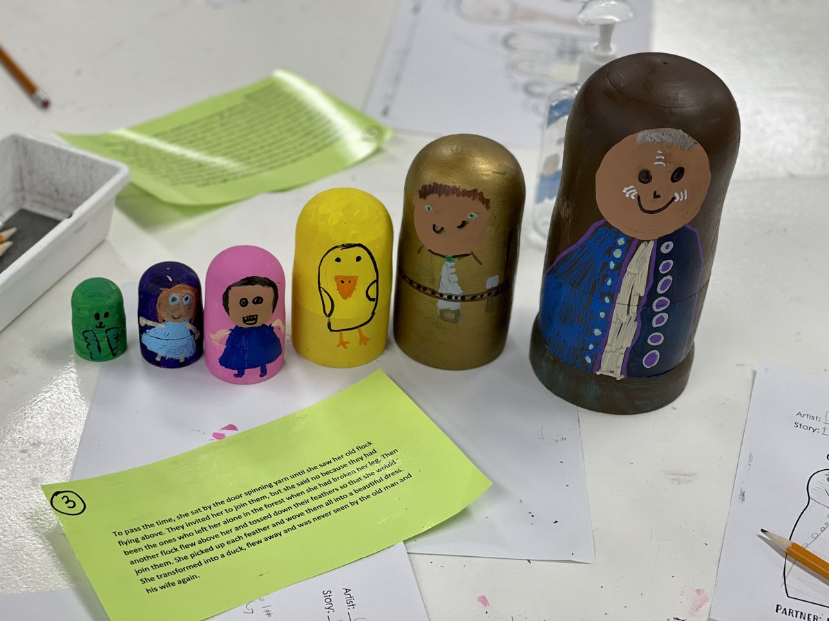 BE_GlobalChange's tweet photo. As Ss @BodkinAACPS rehearse for their European folktale festival, they continue to improve &amp; add dramatic features to their performance. They are eager to keep their K audience entertained. https://t.co/D8uAOGju3r
