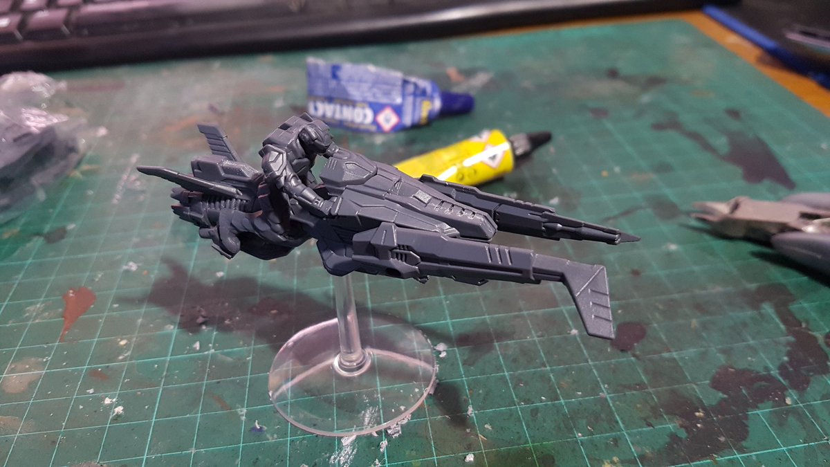 ed_skar's tweet photo. #hobbystreak day lots, got this little thing together on livestream #manticgames enforcer jetbike for #deadzone and it's realy cool!
#modelmaking #28mm #wargame #jetbike https://t.co/JvaHjATAAj