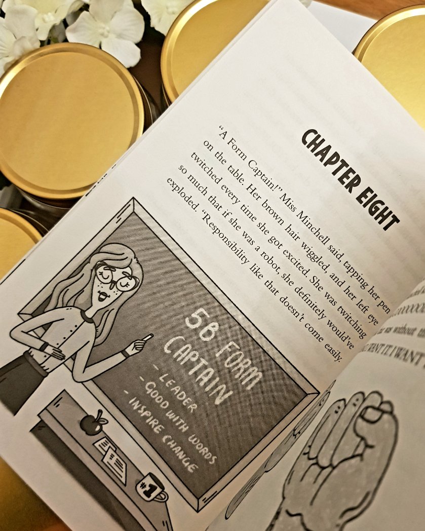 Burhana92's tweet photo. THE DASTARDLY DUO is out tomorrow 💛 @farahkhandaker has smashed it!

When a food fight ensues and a nutella cupcake almost takes out the local imam, Yusuf's on the road to reclaim his honour. With fake news on the rise and a masked trickster on the loose, what could go wrong? https://t.co/k1VjgdOtkA