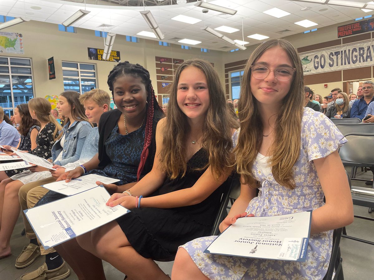 StormGroveFever's tweet photo. What an amazing turnout for our 13th NJHS induction ceremony!  So proud of our students achieving this honor, the largest class of inductees ever! @IRCSchools @SDIRC_SUP https://t.co/jMgbPV6oPa