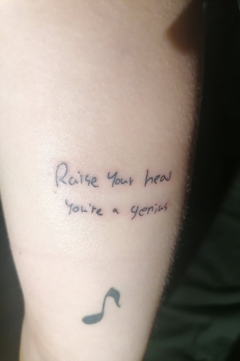 geniuskwan's tweet photo. After two years of being obsessed with this phrase, I finally did it!! and in shinwon's handwriting
I can't believe I have a small piece oh him in me
And even in a few years if I don't follow kpop or shinwon anymore, at least I'll still have this small phrase of encouragement https://t.co/MDAPLH2rYI