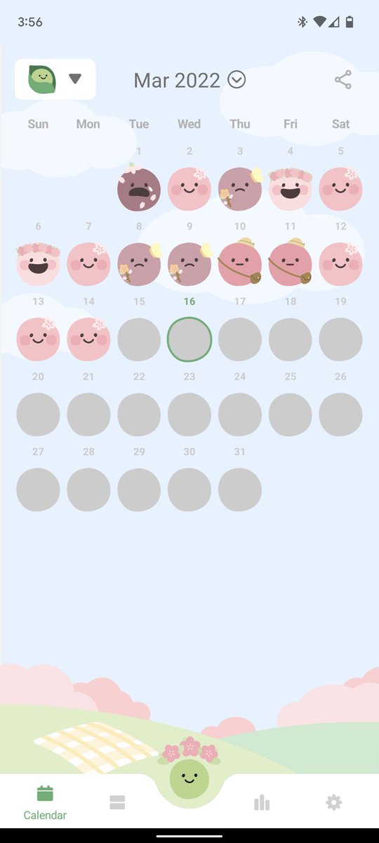 demondelulu's tweet photo. Omg the new #dailybean theme is so cute ☺️ https://t.co/fqLvFtcALU