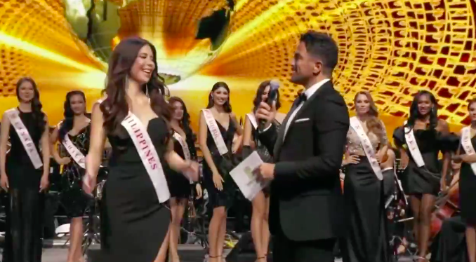 cebudailynews's tweet photo. MABUHAY! 🇵🇭

Philippine’s Tracy Maureen Perez from Cebu City advances to the Top 12 in the 70th Miss World finals in Puerto Rico. #CDNDigital #MissWorld2021 https://t.co/7v2HzzEVV8