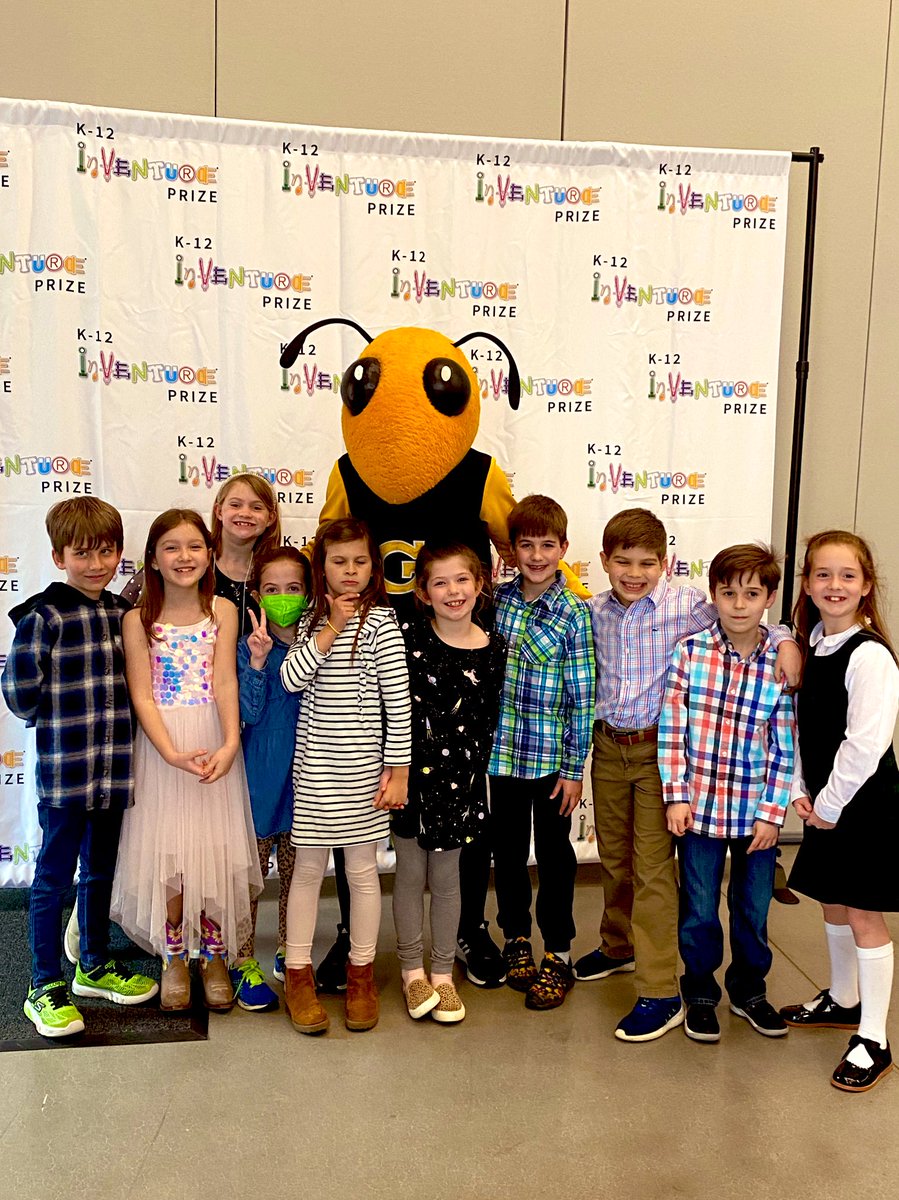 woolley_amber's tweet photo. 2nd ๐ฏ@TrittSTEAM ๐
s tie for & take๐ฅ&๐ฅplace in @K12InVenture for K-2 Division. The skills learned and confidence built will last a lifetime! Thank you Georgia Tech, and @CobbAlp for this opportunity! #lovetothinkhere #soarkinnovation #sparksolutions #sparkgenius @TraciLavelle2 https://t.co/KIeiDVIctP