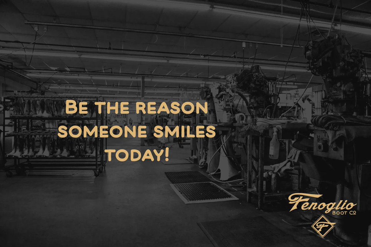 “Be the reason someone smiles today!”
#nothingfinerthanfenoglio