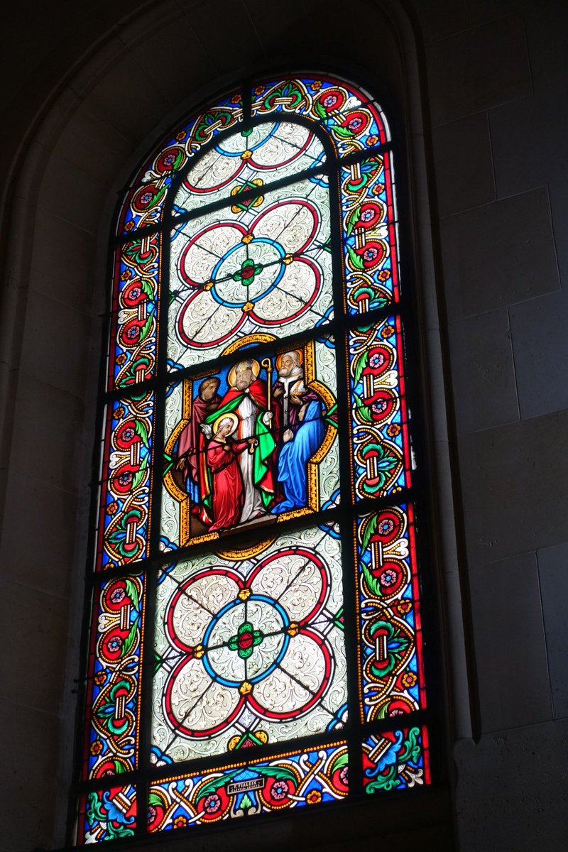 Nuagedeparis1's tweet photo. #SpringInChurches
🌼🌸🌼🌸
Motifs fleuris classiques dans l’église Saint-Clodoald de Saint-Cloud. // Classic floral patterns in Saint-Clodoald church in Saint-Cloud, France.
#AnimalsInChurches
#Vitraux // #StainedGlass: Atelier François Fialex , 1866. https://t.co/xcCAEIlgyo