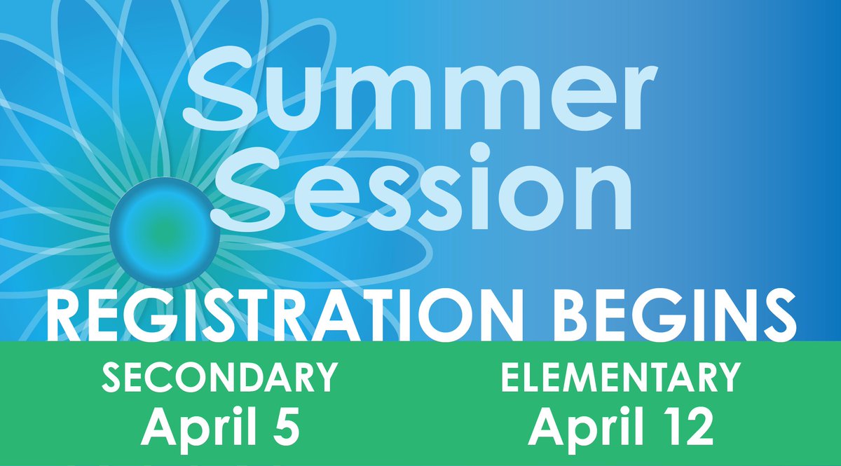 Thinking of #BurnabySchools Summer Session? There are dozens of options for elementary and secondary students, including everything from academic enrichment to trying a new skill and having fun. The brochures are available now on our website. 
Learn more: ow.ly/pCO250Iet3e