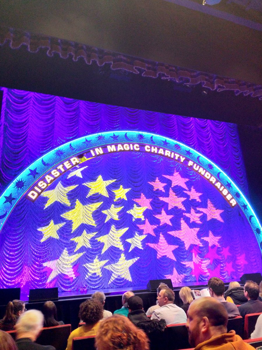DawnLlewellyn's tweet photo. .@_bransby_ giggles all the way through @StoryhouseLive #WhenMagicGoesWrong https://t.co/c0snLnwBVP