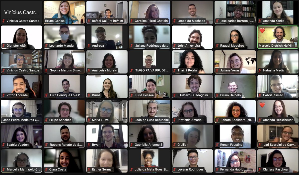 Hoje foi dia de dar as boas-vindas e conhecer um pouquinho mais dos 26 scholars e 24 associates da nova turma do Yale-Proxima Mentoring Program!! 😍 Essa turma promete! 🤸‍♀️🤸 Parabéns a todos vocês! #letthegamebegin <a href="/YaleBrazil/">Yale and Brazil</a>