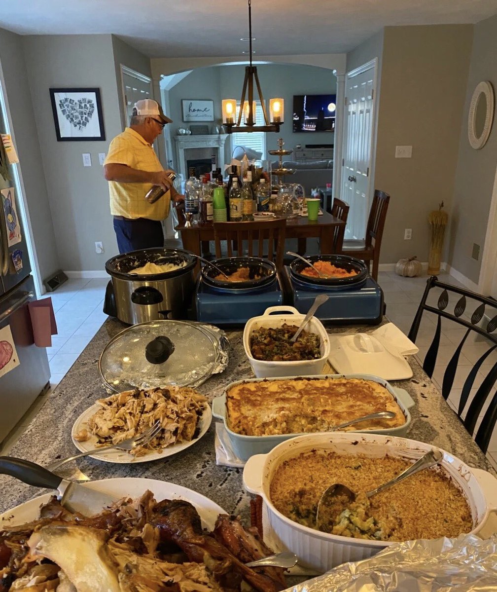 Uncle and sister are cooking dinner with her husband tonight. Thank you so much. Love you.