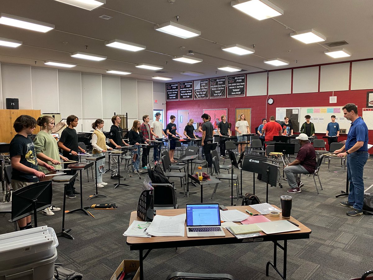 RMHS_Band's tweet photo. First night of Chop Shops for the 2022 season! Did you miss this one? Join us every Wednesday until May 4th https://t.co/ZVVVkHx6dh https://t.co/mYGUA3y3ir