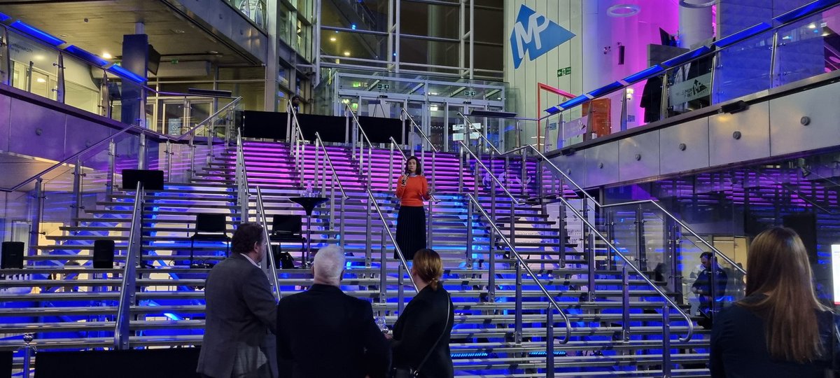 MrMatLovell's tweet photo. It's a rare treat to attend a fancy dinner on your own turf. Very proud of team @millenniumpoint for delivering the fantastic @InvestMidlands Dinner.

Congrats to @businessdeskwm for a fantastic night! https://t.co/gctwem3tPY