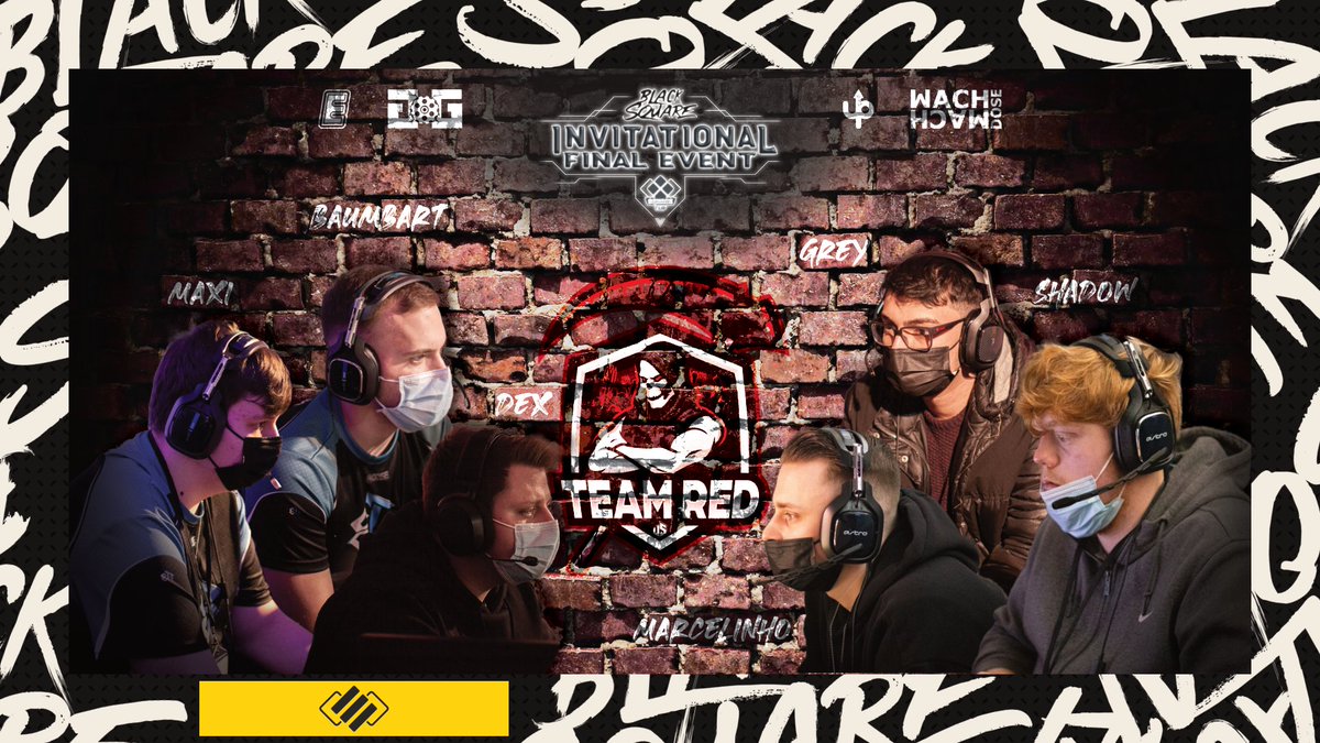 BlackSquareGG (@blacksquaregg) on Twitter photo BLACKSQUARE x FINAL EVENT
Seit Montag präsentieren wir euch jeden Tag 4 Teilnehmer des sQ Final Events.
Seed 12 - <a href="/uttersilence_/">Utter Silence</a> Red
- Florian 'BaumBart’ B.
- Daniel 'Dex’ W.
- Marcel 'Marcelinho' K.
- Kevin 'Shadow‘ S.
- Fabrice 'BigDGrey' M.
- Max 'Maxi' S. BLACKSQUARE x FINAL EVENT
Seit Montag präsentieren wir euch jeden Tag 4 Teilnehmer des sQ Final Events.
Seed 12 - <a href="/uttersilence_/">Utter Silence</a> Red
- Florian 'BaumBart’ B.
- Daniel 'Dex’ W.
- Marcel 'Marcelinho' K.
- Kevin 'Shadow‘ S.
- Fabrice 'BigDGrey' M.
- Max 'Maxi' S.