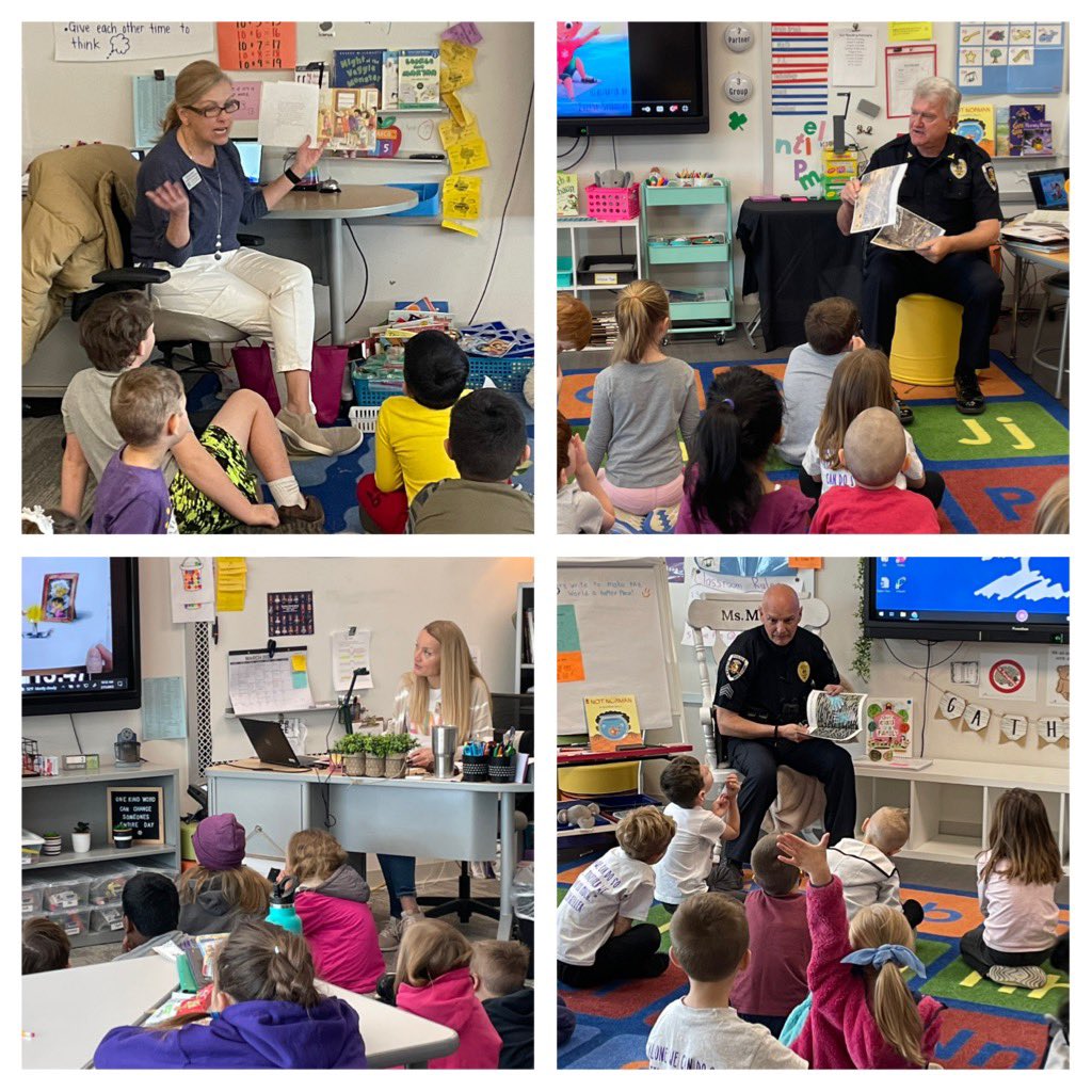 EE is celebrating Reading Week this week and we were so lucky to have so many special guest readers!  Thank you to <a href="/eurekapd/">Eureka Police</a> <a href="/RockwoodSupt/">Dr. Curtis Cain</a> @LCounts3 <a href="/rsdk5math/">Dr. Carrie Tomc</a> <a href="/rsdk5ela/">Stefanie Steffan</a> <a href="/LitROCK_forth/">Kristen Forth</a> <a href="/LitROCK_taylor/">Stacey Taylor</a> <a href="/jlbayes/">Jaime Bayes</a> Dr. Cobb, Dr. Willott and Ms. Grant. Our kids loved it!